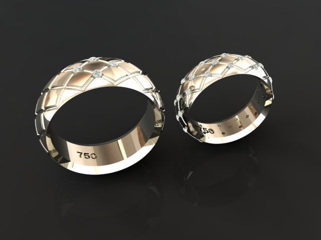 ring set 11 collection1 3D print model_26