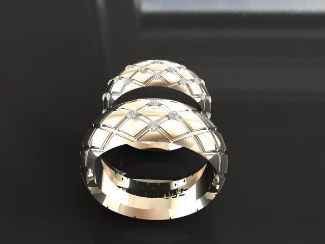 ring set 11 collection1 3D print model_23