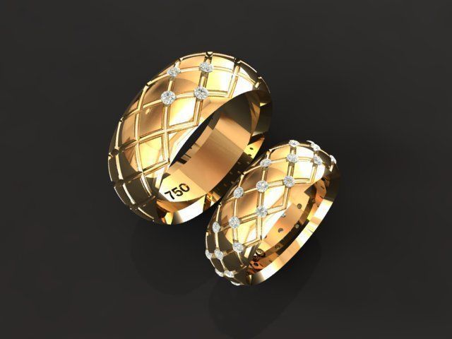 ring set 11 collection1 3D print model_20