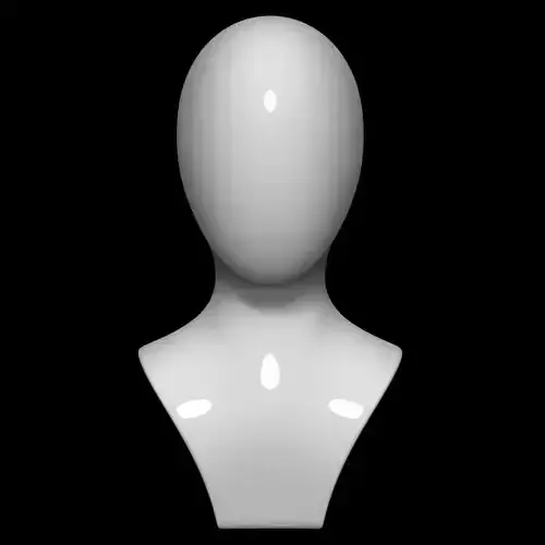 Mannequin Head 3D model