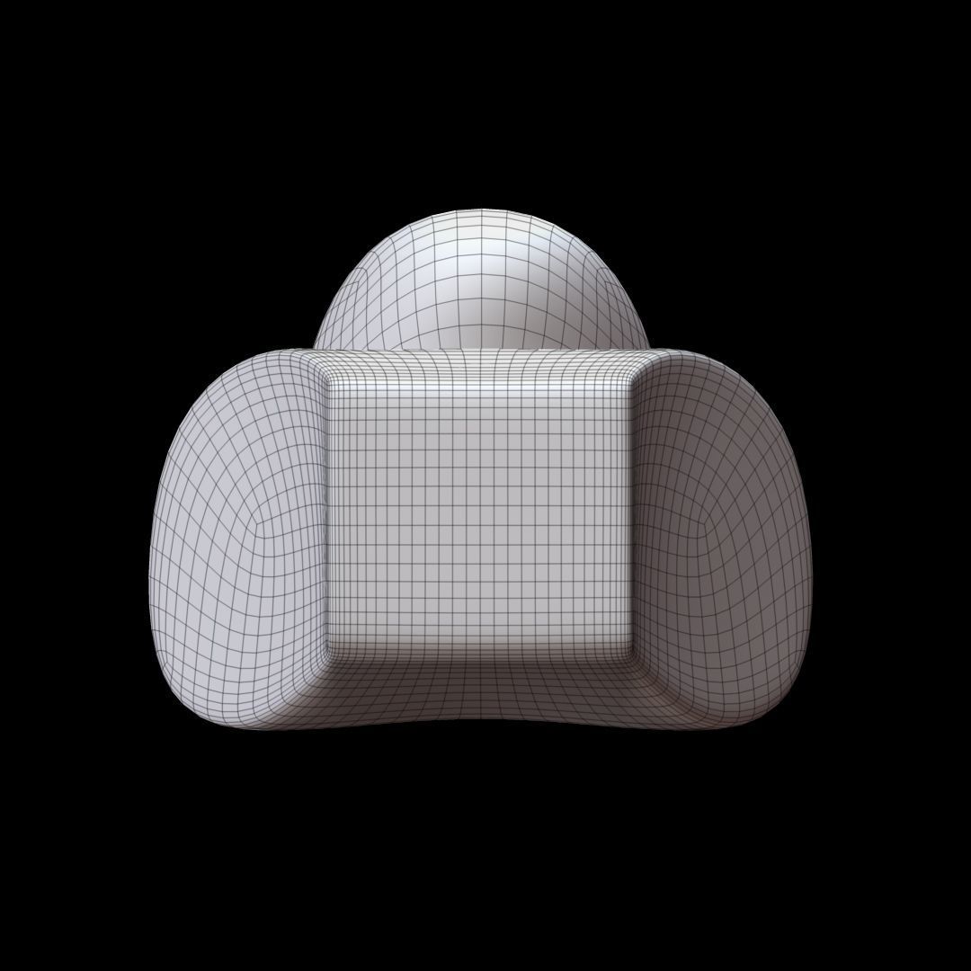 Mannequin Head 3D model_19