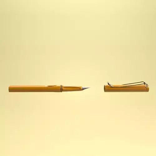 Lamy Fountain Pen  3D model