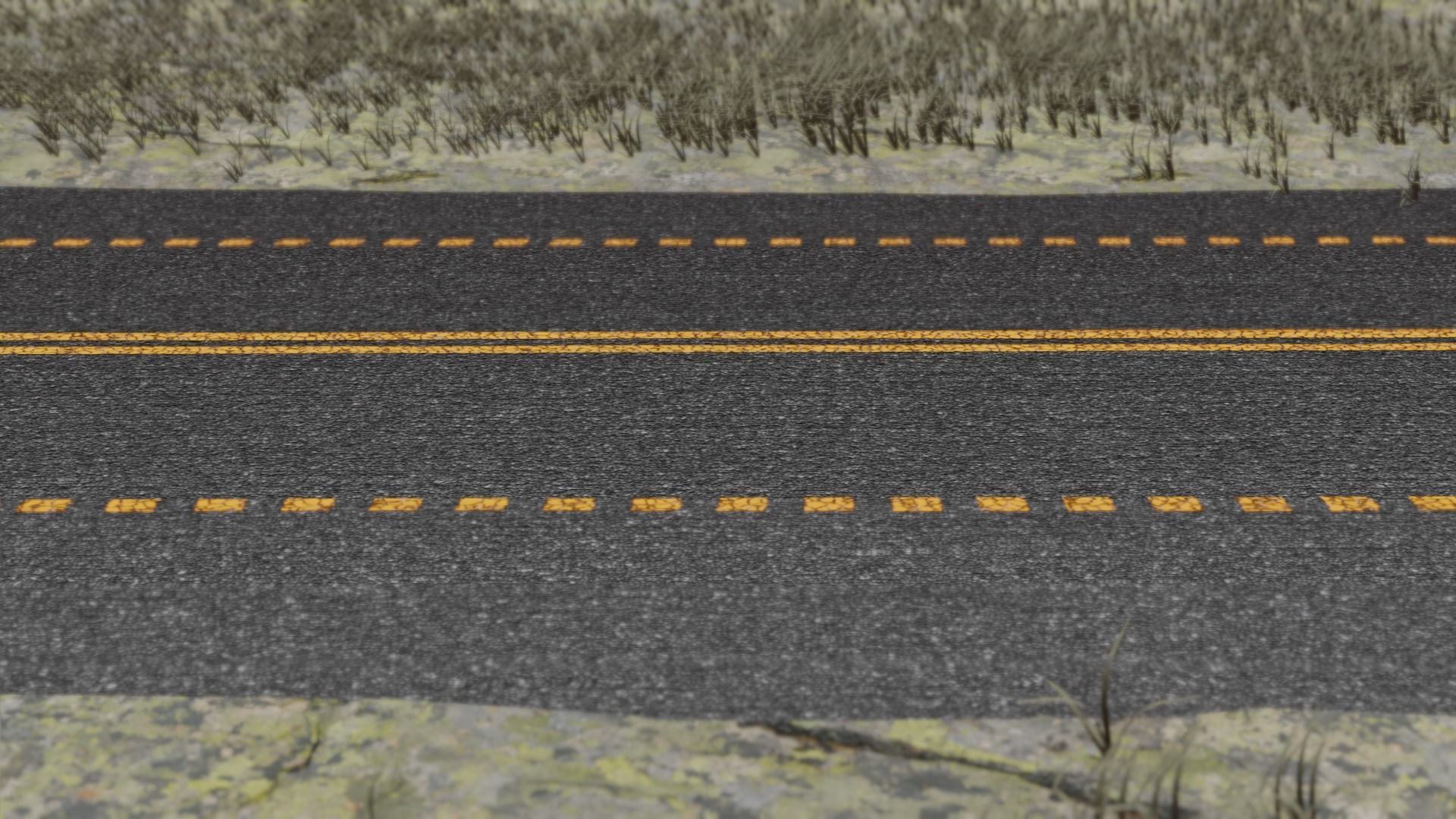 Full Procedural Street Material for Blender Texture_5