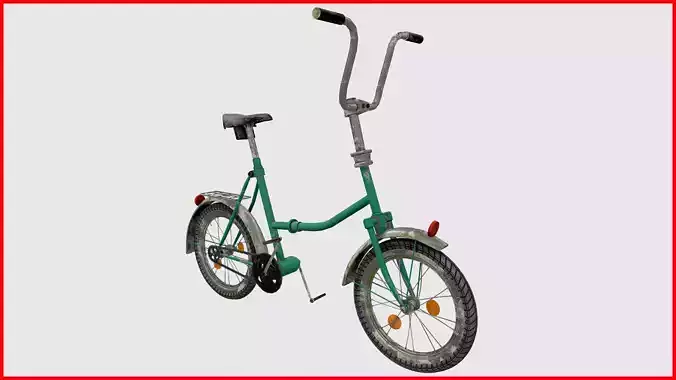 Bicycle Low-poly 3D model Bicycle Low-poly 3D model