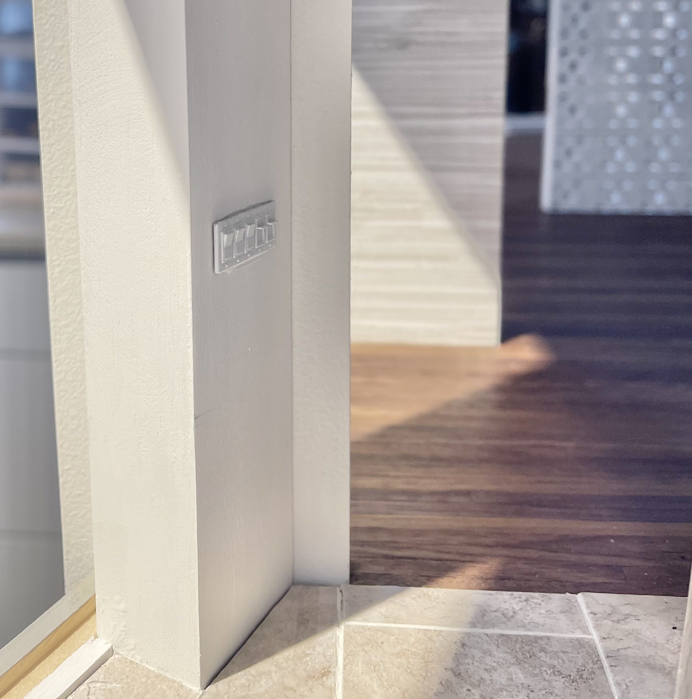 12th Scale Light Switches and Smoke Detectors for Dollhouses 3D print model_1