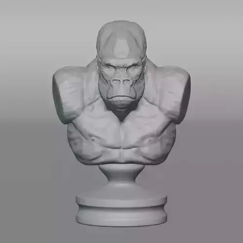 Printable Gorila model