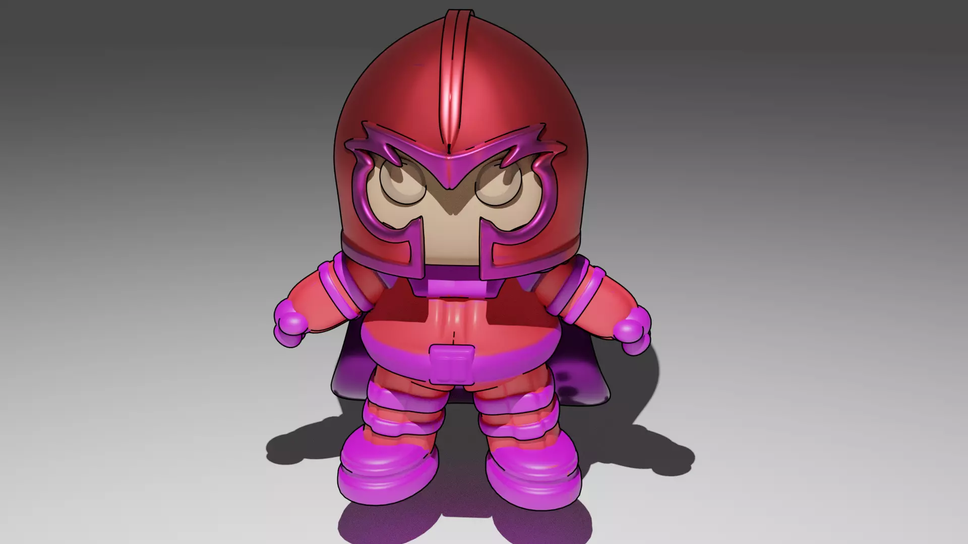 Tiny Magneto Free 3D print model
