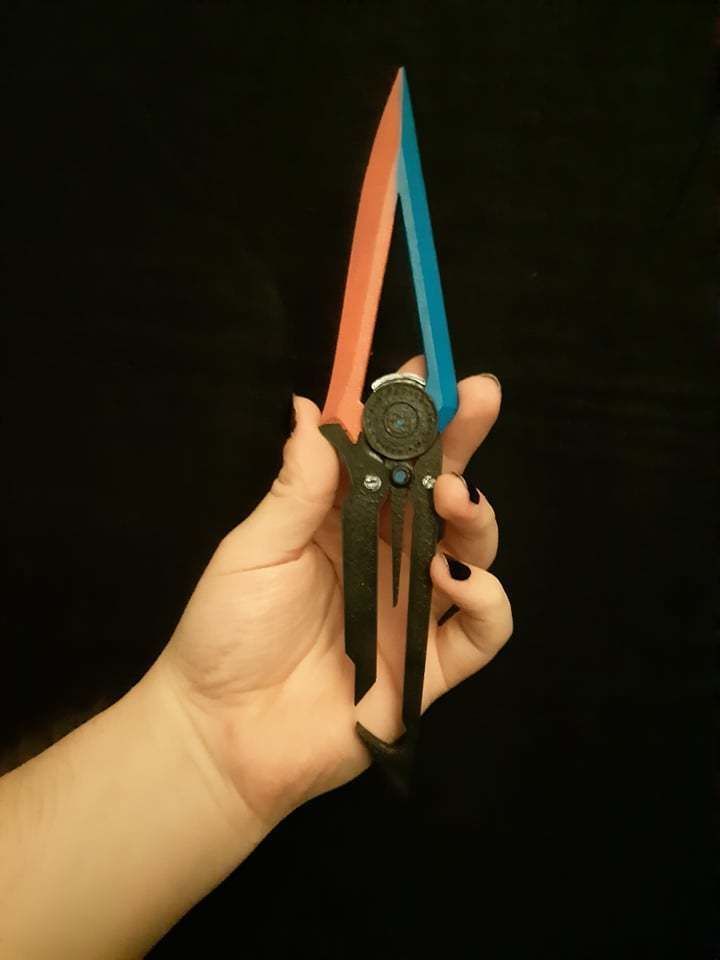 Dead by Daylight Trickster Throwing Knife 3D print model_10