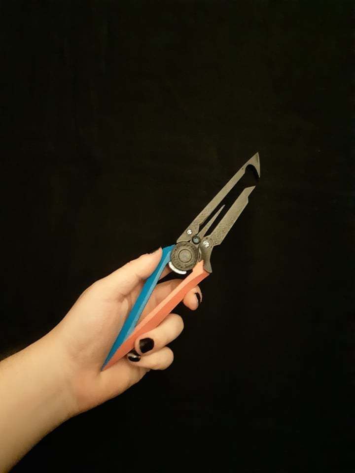 Dead by Daylight Trickster Throwing Knife 3D print model_9