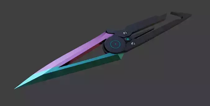 Dead by Daylight Trickster Throwing Knife 3D print model