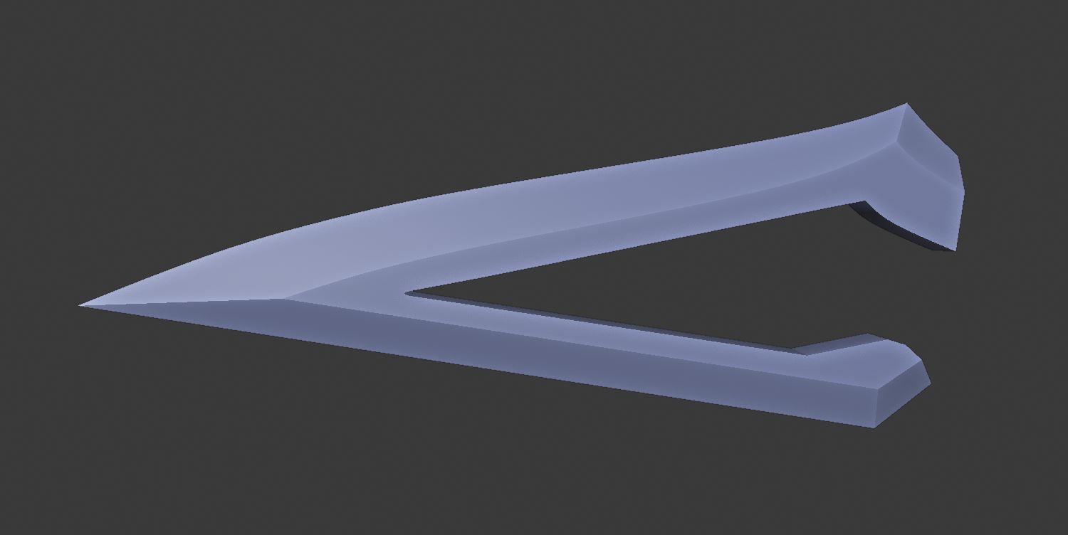 Dead by Daylight Trickster Throwing Knife 3D print model_7