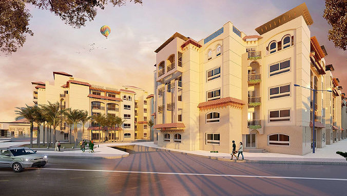  EXTERIOR COMPOUND  3D model