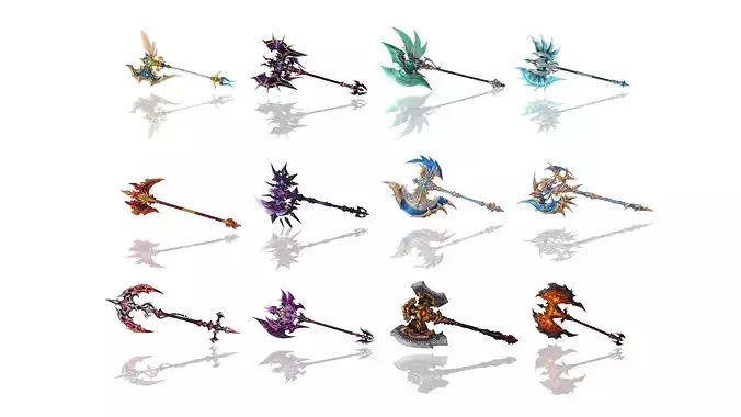 Fantasy Axes Collection 