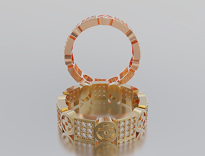 Women ring 3D print model
