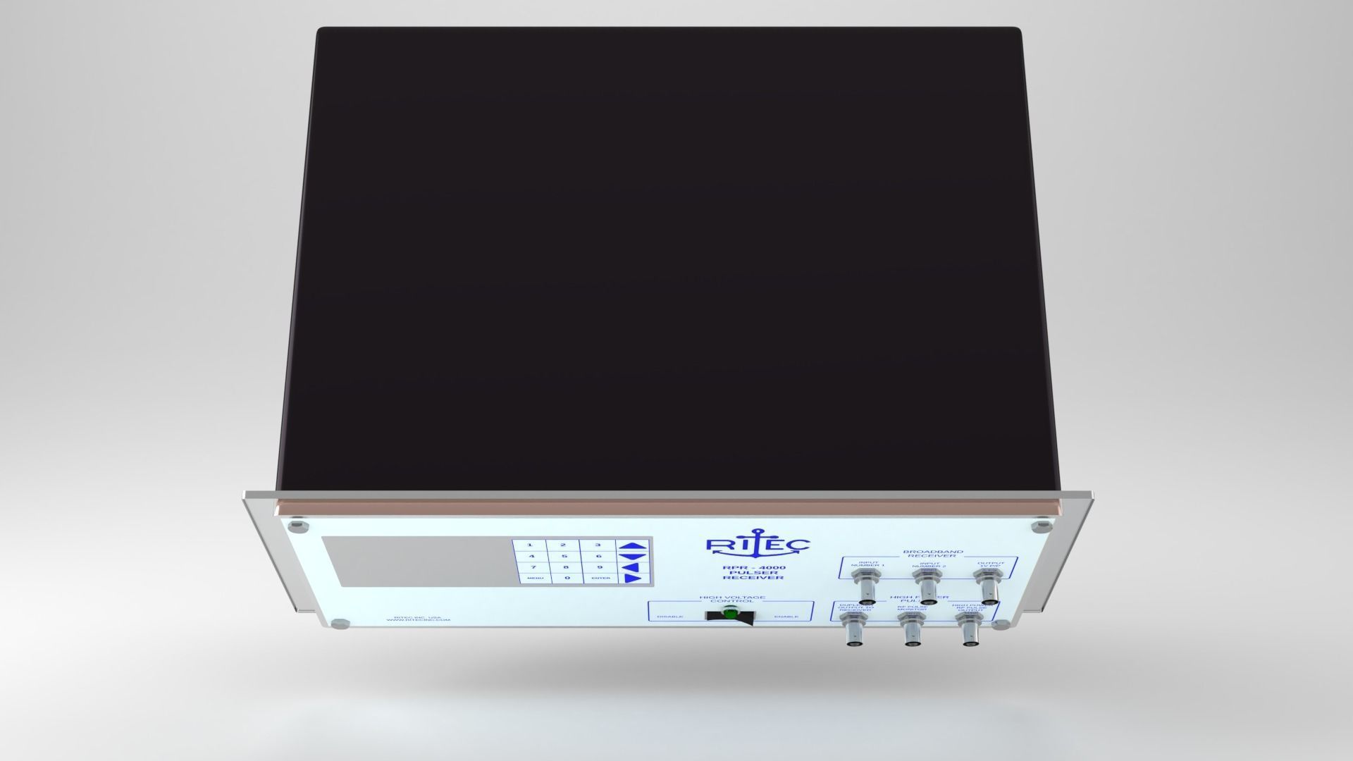 RPR-4000 High-Power Pulser and Receiver  3D model_3