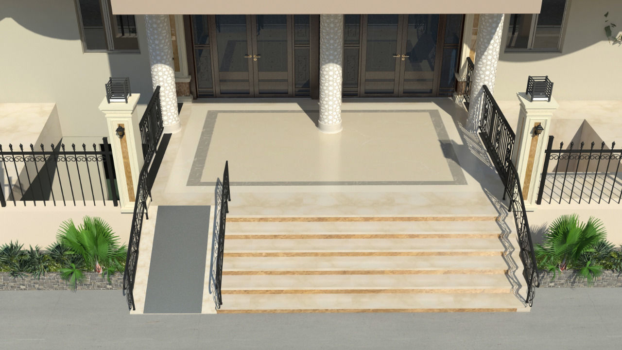 HOTEL GATE 3D model_2