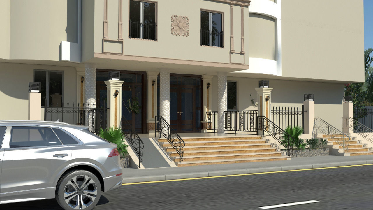 HOTEL GATE 3D model_1