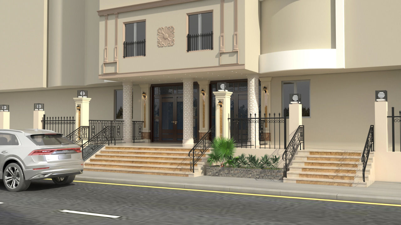 HOTEL GATE 3D model_3