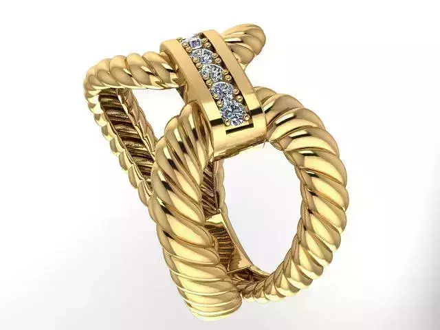 fashion ring 3D print model fashion ring 3D print model