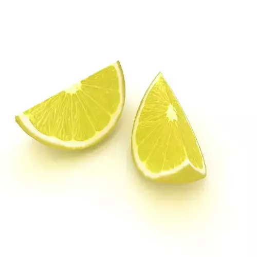 Lemon 2 sanding disc 3D model 3