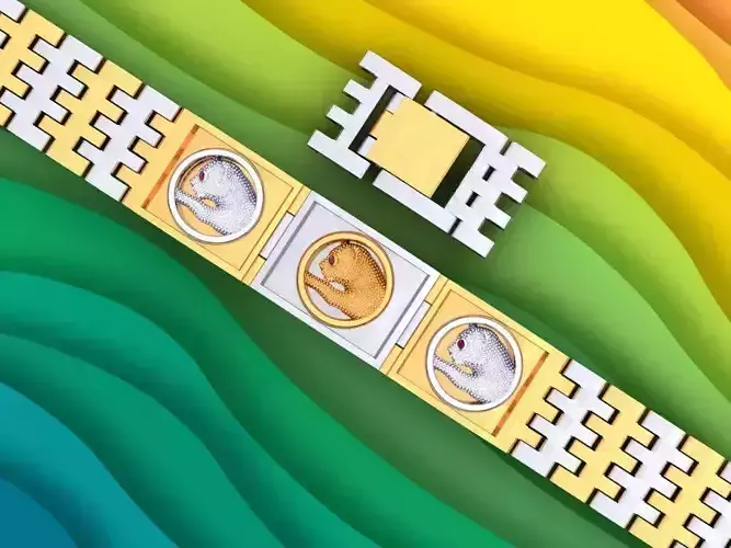 Panther bracelet -Leopard bracelets - Watch strap bracelets 