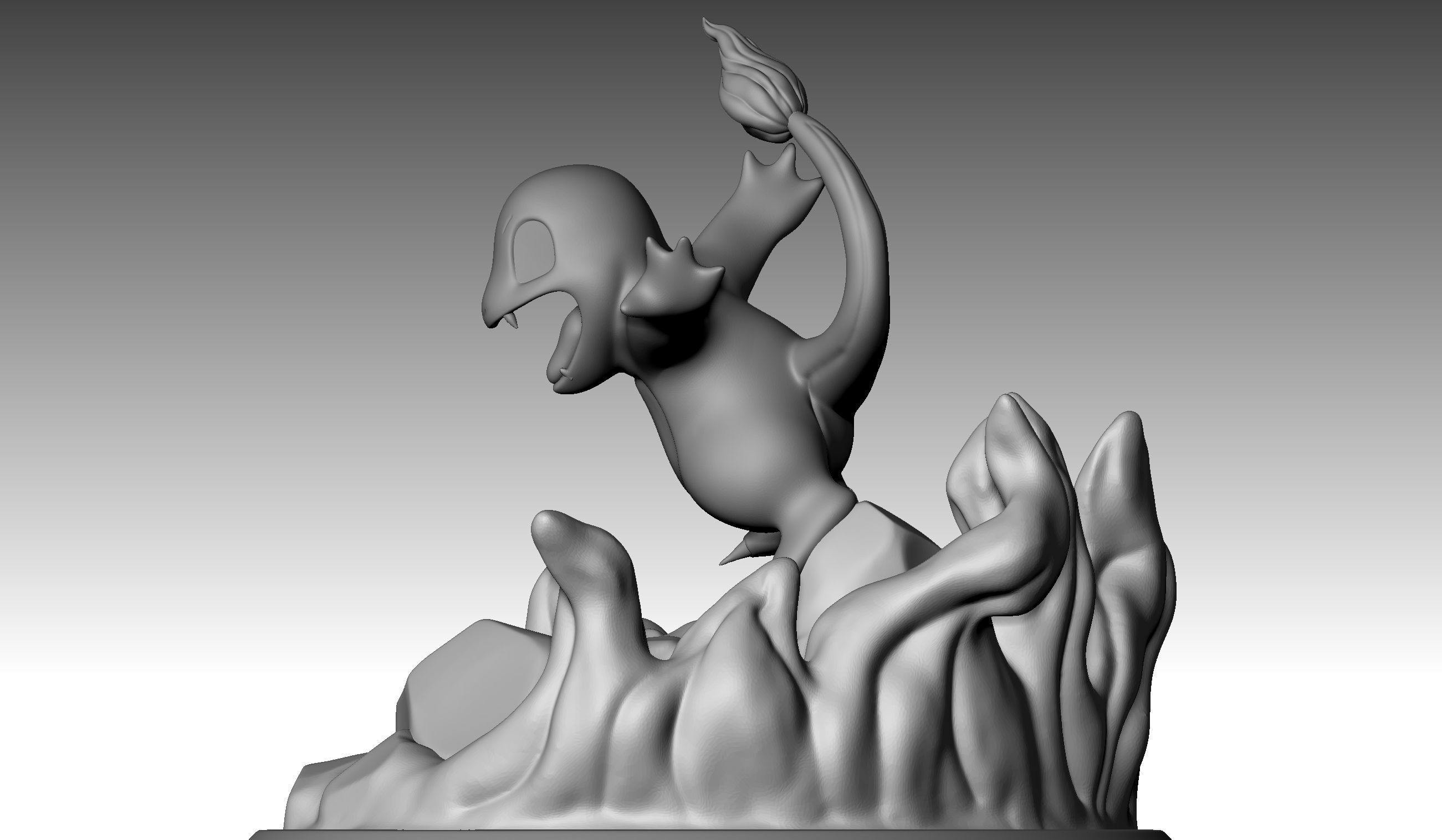 Pokemon Charmander 3D print model_3