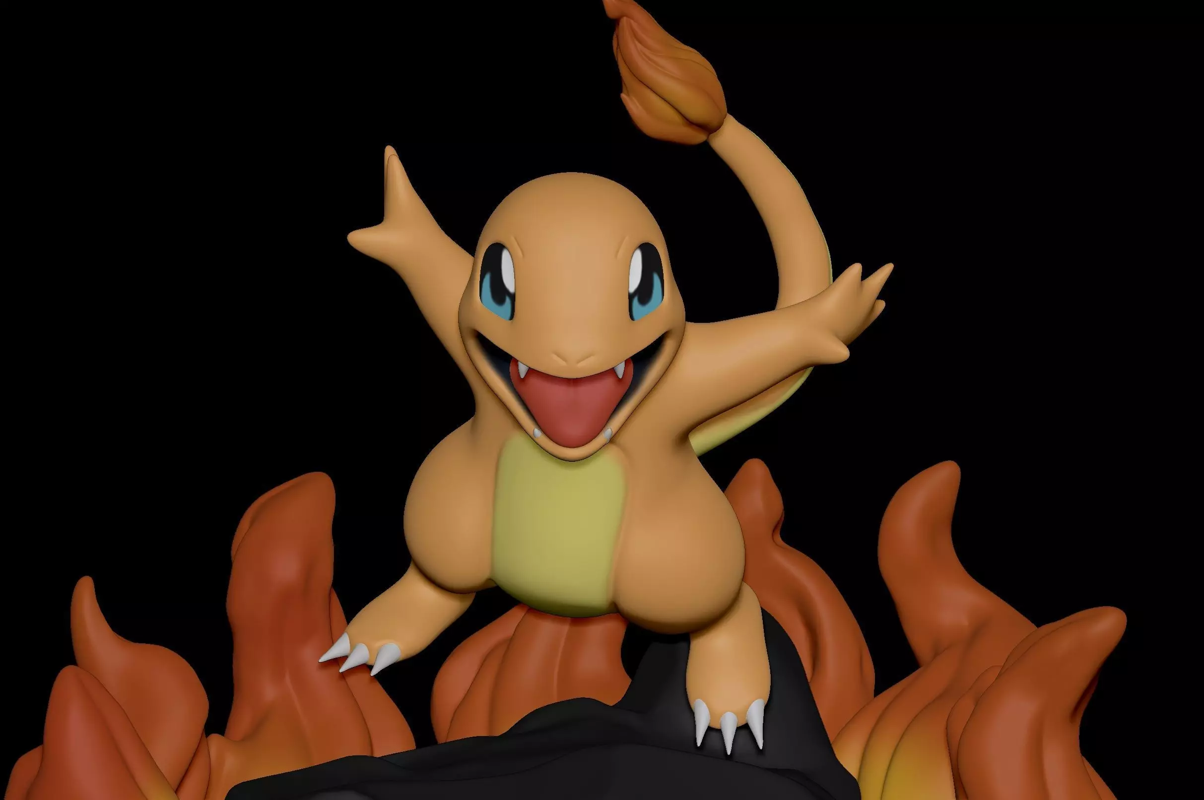 Pokemon Charmander 3D print model_0