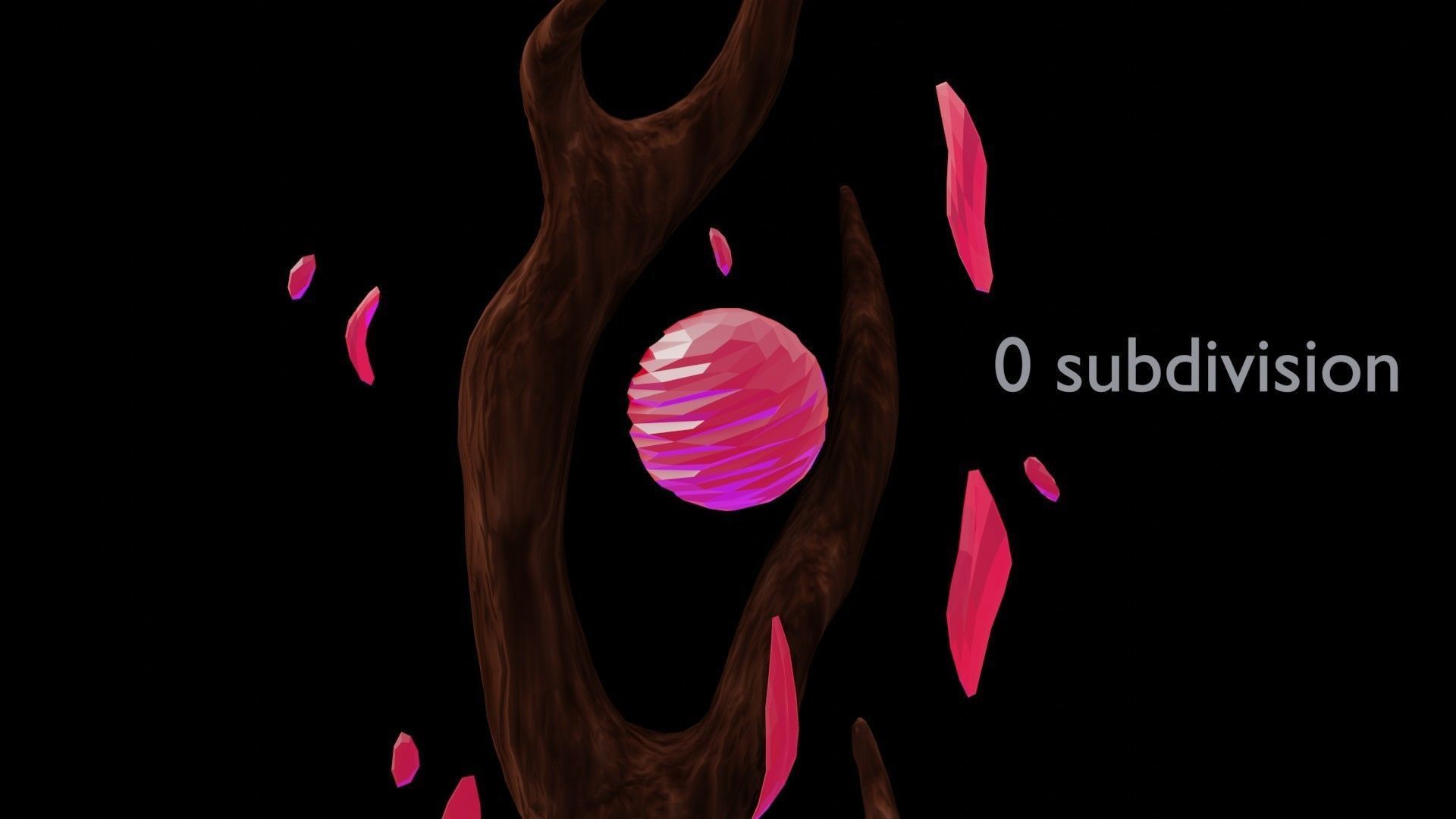 Magic Staff Animated Free 3D model_6