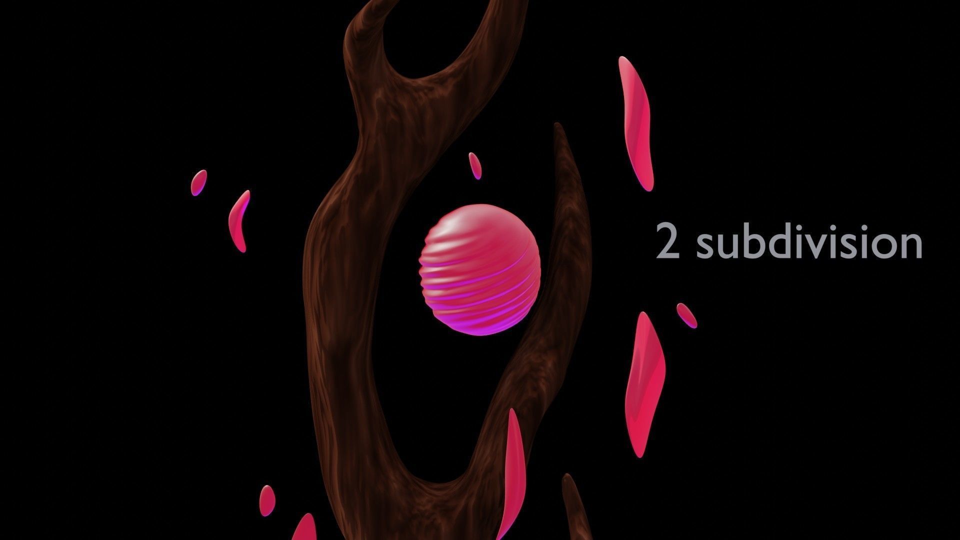 Magic Staff Animated Free 3D model_8