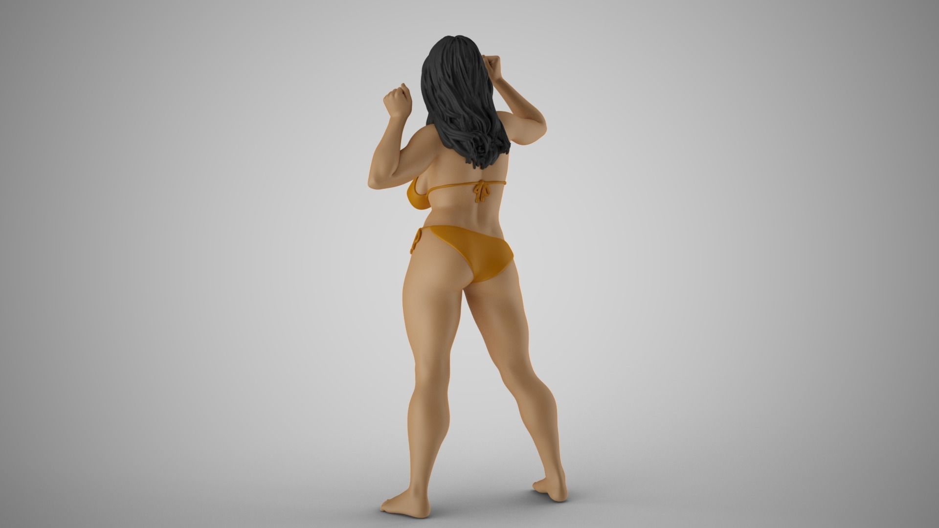 Unchained Woman 5 3D print model_8