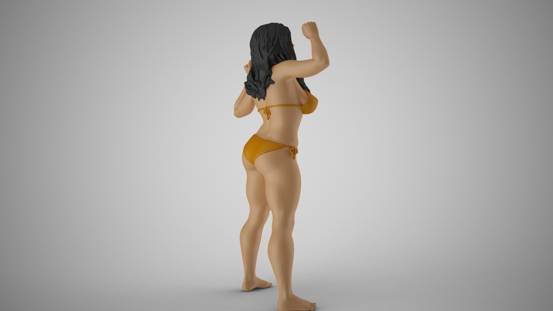 Unchained Woman 5 3D print model_6