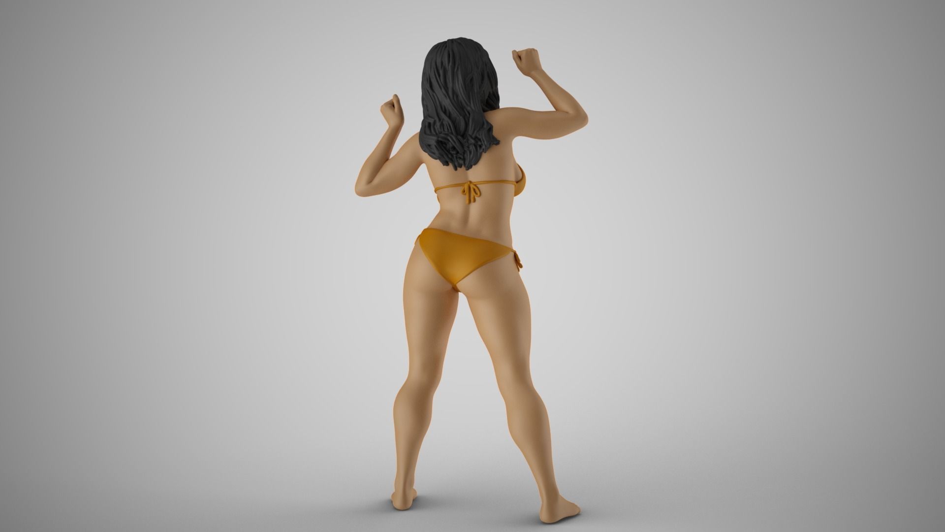 Unchained Woman 5 3D print model_7