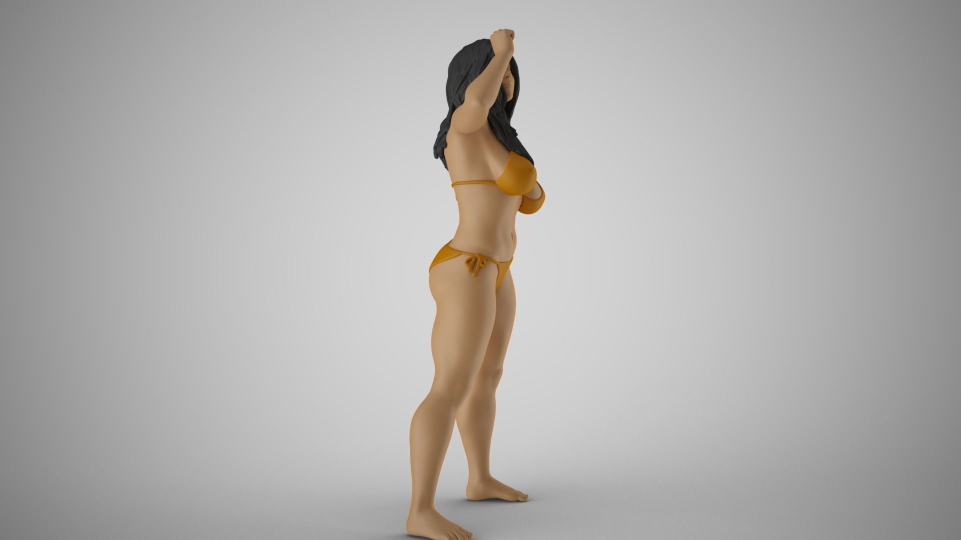 Unchained Woman 5 3D print model_5