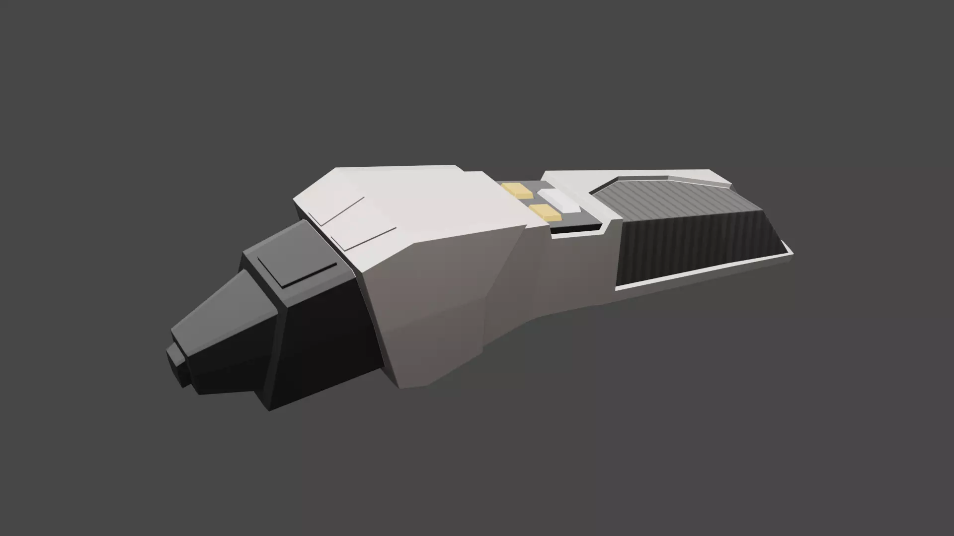 Star Trek TNG Phaser Free low-poly 3D model