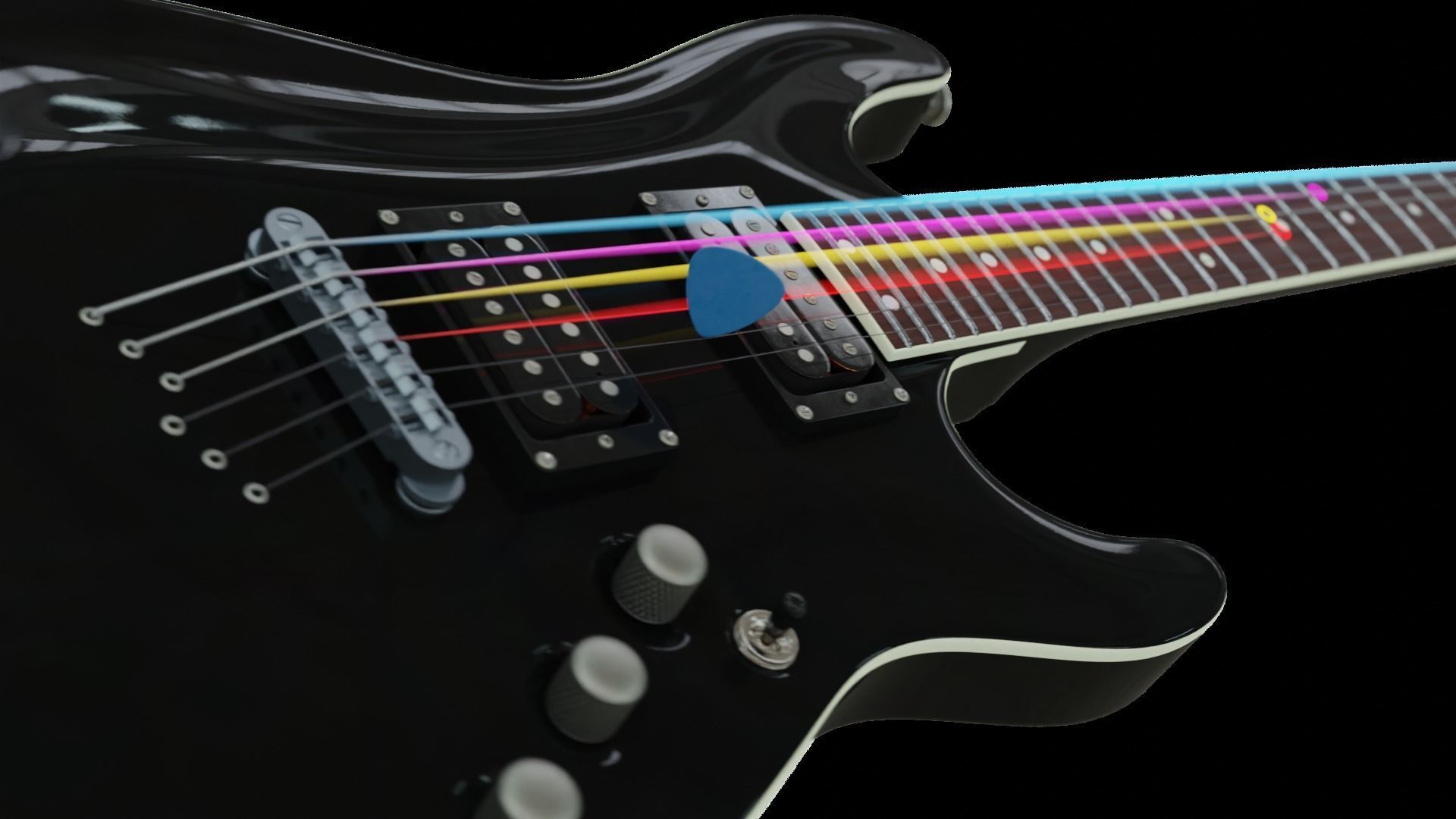 Advanced Guitar Rig 3D model_3