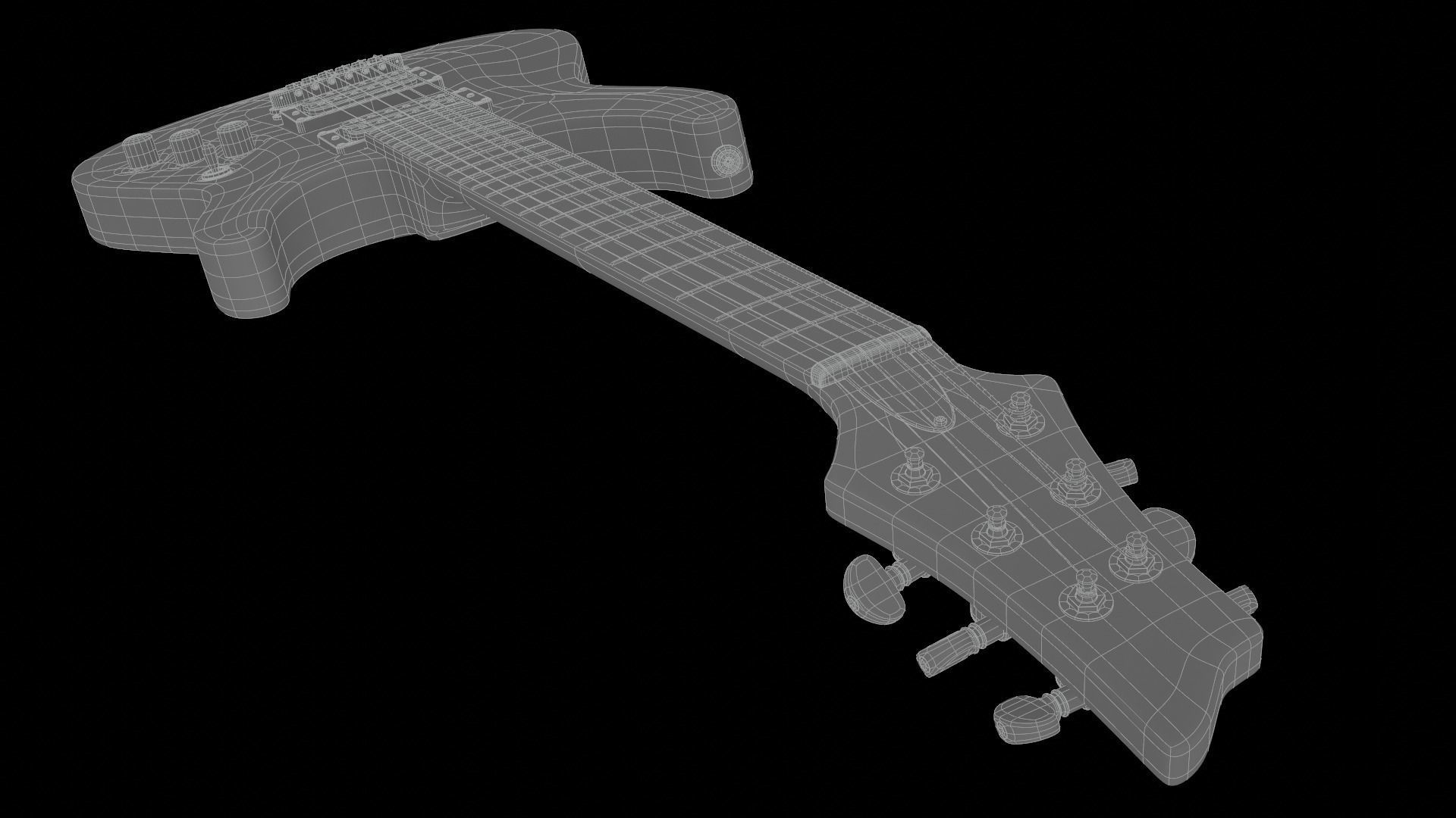 Advanced Guitar Rig 3D model_20