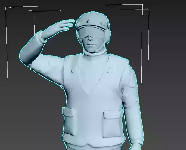 72 scale stl model carrier deck ground crew