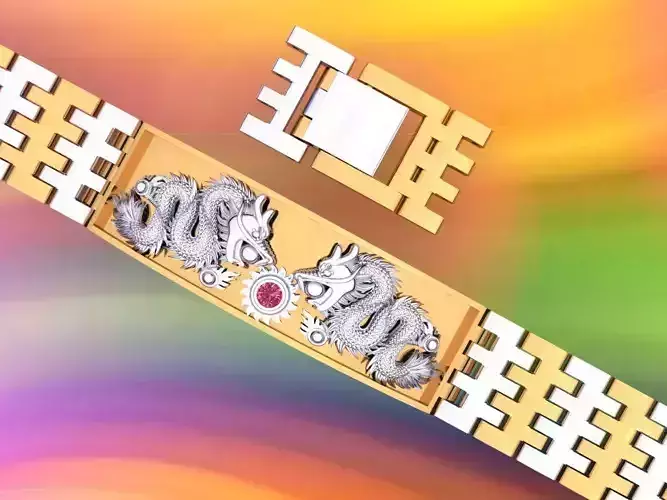 Dragon bracelet - Chain bracelets - Watch strap bracelets