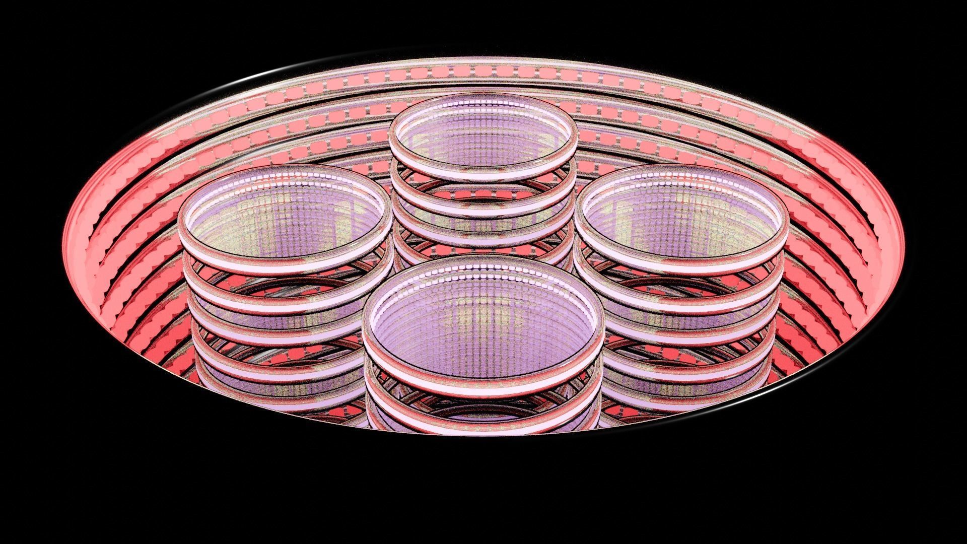 Infinity Glass Low-poly 3D model_1