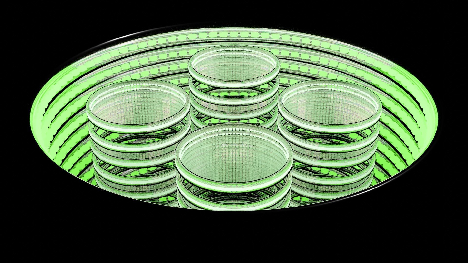 Infinity Glass Low-poly 3D model_5