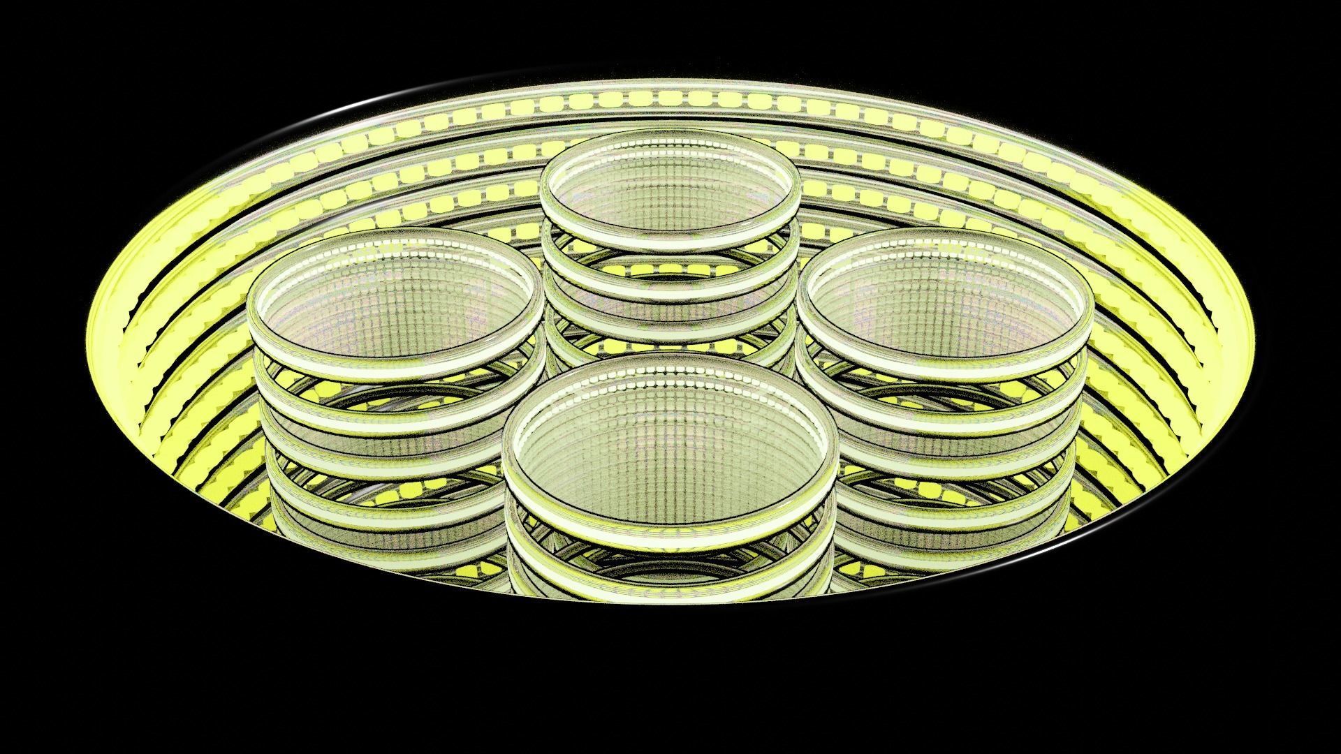 Infinity Glass Low-poly 3D model_4