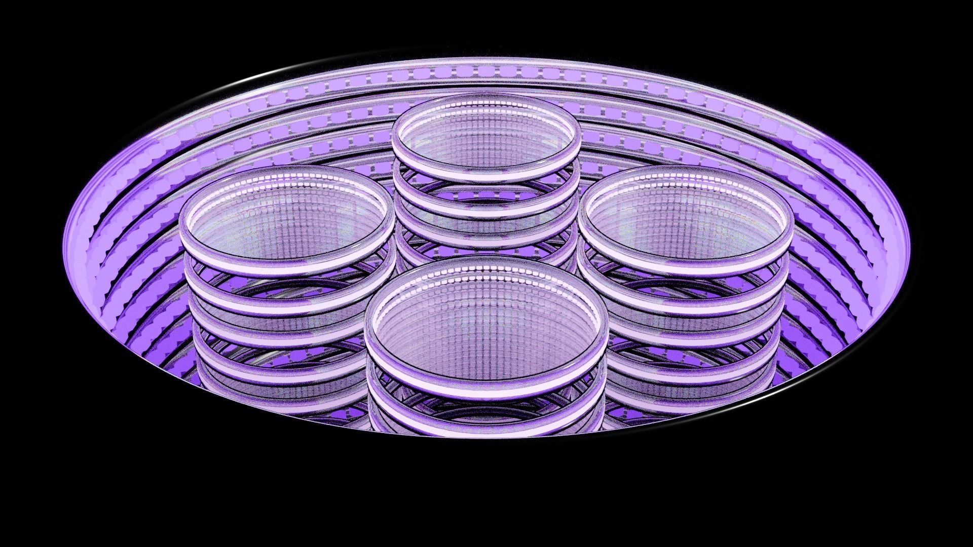 Infinity Glass Low-poly 3D model_3