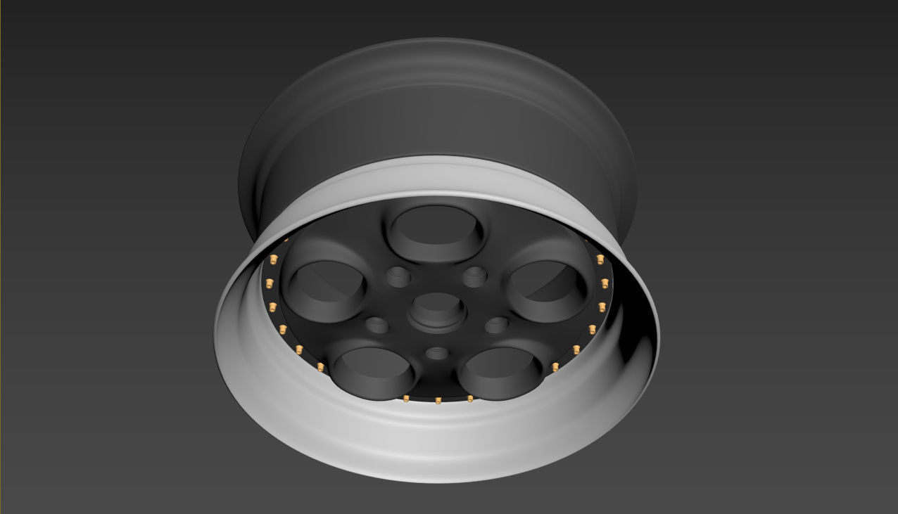 Autostrada Monza Custom wheel 3D model_19