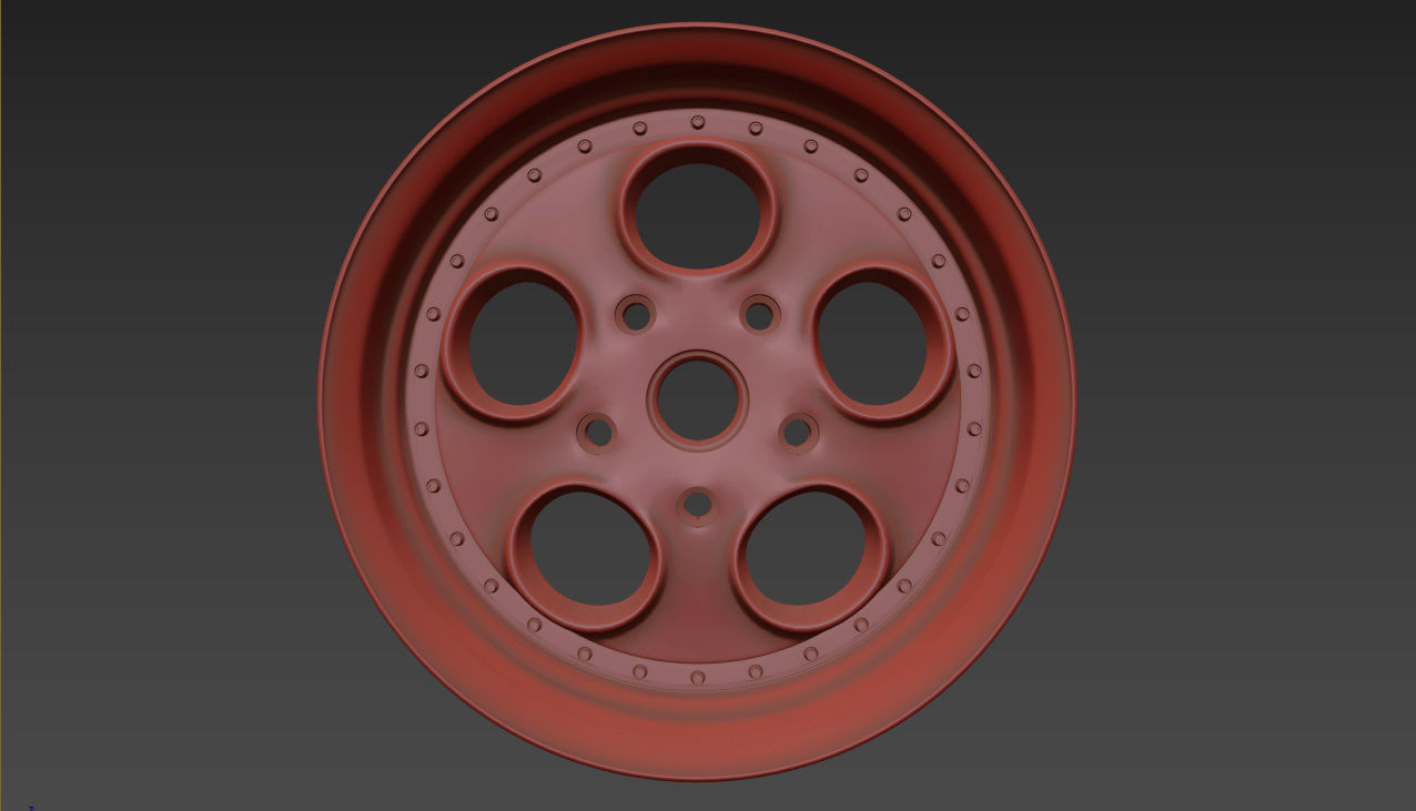 Autostrada Monza Custom wheel 3D model_34