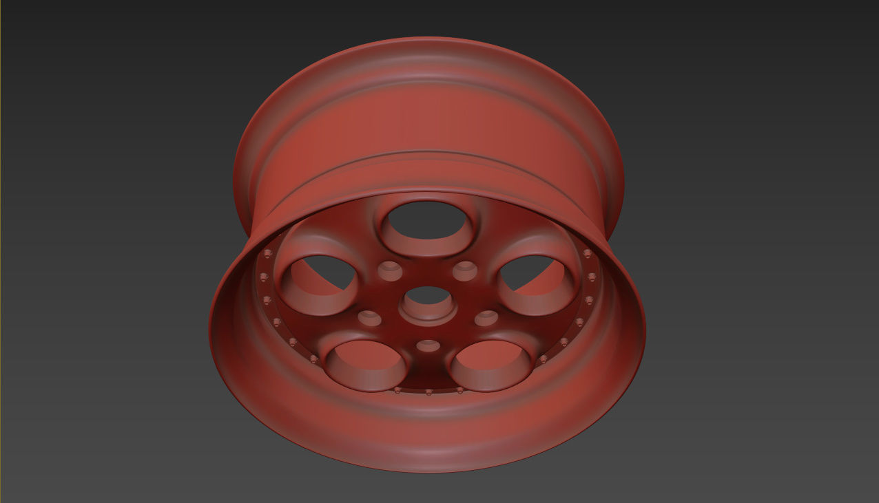 Autostrada Monza Custom wheel 3D model_22