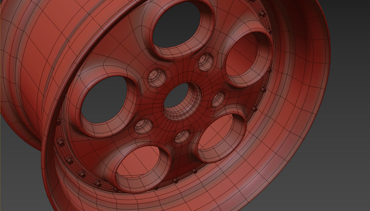 Autostrada Monza Custom wheel 3D model_29
