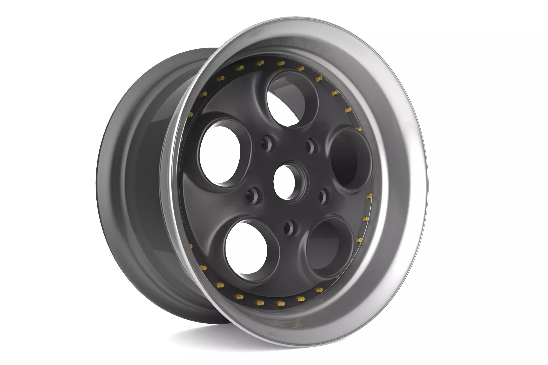Autostrada Monza Custom wheel 3D model_0