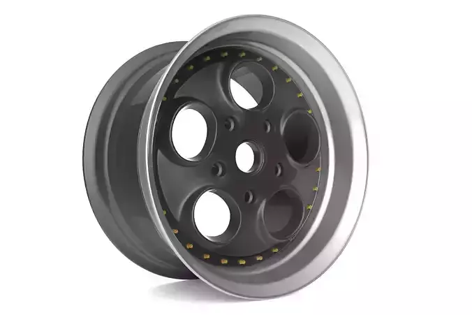 Autostrada Monza Custom wheel 3D model