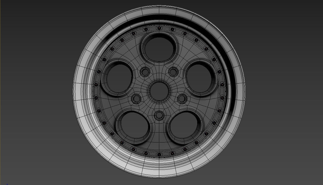 Autostrada Monza Custom wheel 3D model_32