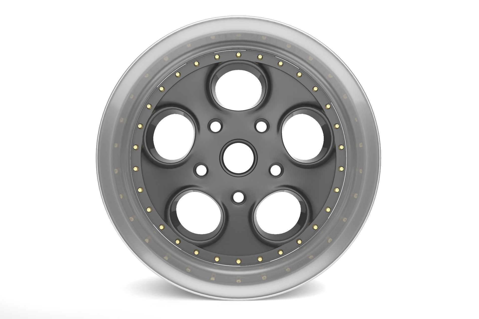 Autostrada Monza Custom wheel 3D model_4